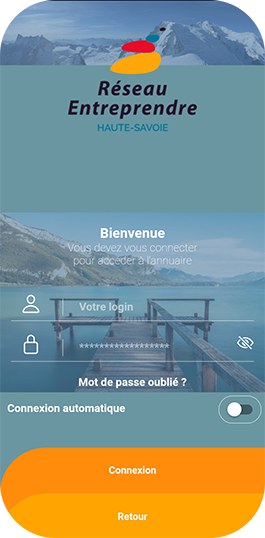 Application réseau Entreprendre